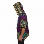 Dashiki Hoodies Loose African Hooded Dashiki Fabric Hood 100% Cotton Fashion Clothes Unisex Kimono