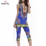 Dashiki dress 2016 Summer Women sexy Bohemian Robe Femme Africa Print Indian Style Two piece set roupas feminina