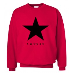 David Bowie heroes black star posters men sweatshirt hoodies 2016 autumn winter fashion streetwear tracksuit top crop top slim