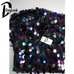 DayLook BlingBling Mini Dress Women Sexy Deep V-Neck Sequin Dress Halter Backless Hollow Out Loose Party Wear Super S-L