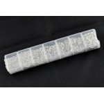 Doreen Box Lovely 1500 PCs  Silver color Open Jump Rings 3mm-8mm (B08915)