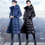 Down jacket winter 2017 Women's Long down jacket Thickening Lengthen Plus size 4XL White duck down Jacket winter women