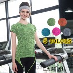 Dry Quick  t shirt compression tights women's  shirts  short sleeve t-shirts fitness women  t-shirts  tops