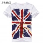 E-BAIHUI Brand new summer style Cotton men Clothing Male Slim Fit t shirt Man T-shirts Casual T-Shirts  Swag mens tops tees Y001