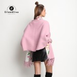 EE Women Spring Coat and Jackets 2017 Luxury Women Coat Designer Brand Bat Sleeved Coat