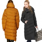 EMIR ROFFER 2017 Winter Women's Down Jacket Female Designer Fashion Asymmetric Long Thick Warm Snow Coat Parka Plus Size