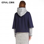 ERAL 2016 New Arrival Winter Women's Vintage Cloak Coat Hooded Short Down Jacket Two-piece Plus Size ERAL2036C