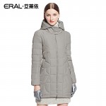 ERAL 2016 Winter Women's Camouflage Patchwork Slim Casual Hood Long Thermal Down Coat ERAL6060D