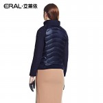 ERAL 2016 Winter Women's Slim Thick Faux Two Piece Patchwork Rivet Short Down Jacket Female Coat  ERAL2021D