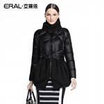 ERAL 2016 Women's Slim Stand Collar Lantern Skirt Long Down Coat Jacket Outerwear Female Down Jacket Plus Size  ERAL6015D