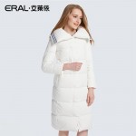 ERAL 2016 Women's Winter High Quality Slim Thickening Down Coat Casual Solid Long Down Jacket ERAL16082-EDAC