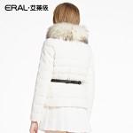 ERAL Women's Winter 2016 New Slim Down Coat Thickening Raccoon Fur Hooded Luxury Short Down Jacket ERAL12017-EDAA
