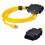 ESYS 3.23.4 V50.3 Data Cable For bmw ENET Ethernet to OBD OBDII 2 Interface Data  E-SYS ICOM Coding for F-serie Free Ship