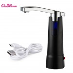 Easy Pump Water to the Bottle Electric Water Dispenser with Rechargeable Battery Drinking Water Bottles Kitchen Items 2Colors