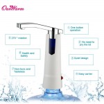 Easy Pump Water to the Bottle Electric Water Dispenser with Rechargeable Battery Drinking Water Bottles Kitchen Items 2Colors