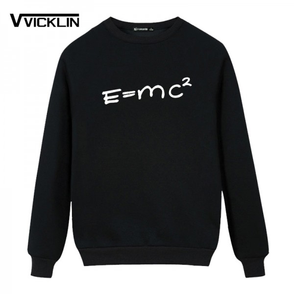 Einstein Mass Energy Formula Fleece Hoodies Sweatshirt Men Loose Class Service Customized Service Team Plus Size