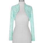 Elegant Women Ladies Long Sleeve Slim Casual Bolero Shrug Solid Color Plus Size 2XL 3XL Short Coat Wedding Boleros Formal Shrugs