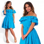 Elegant ruffle Off Shoulder women dresses large size casual women summer dress  plus size sexy party dresses Vintage vestidos