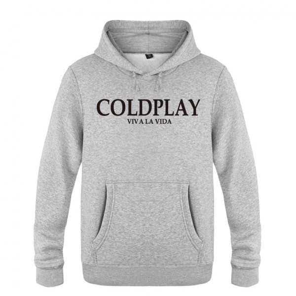 England Band Coldplay Pullover Cotton Winter Teenages Coldplay Logo Sweatershirt Hoodies Hoody Viva La Vida