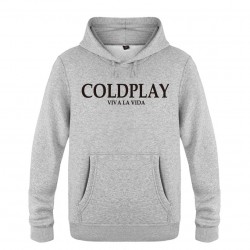 England Band Coldplay Pullover Cotton Winter Teenages Coldplay Logo Sweatershirt Hoodies Hoody Viva La Vida