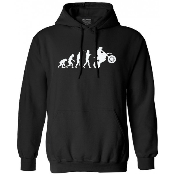 Evolution Motocross sweatshirt Dirt mma Funny Men Man Cotton Mens sweatshirts hooded male fashion 2017 autumn streetwear S-XXL