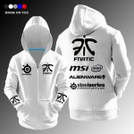 Exclusive Design LOL Gaming Team fnatic autumn winter zipper Cardigan hoodies fashion Cosplay Hoody Free Shipping