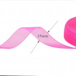 FENGRISE 10 15mm 45 Meters Organza Ribbon Wedding Decoration Scrapbooking Gift Craft DIY Bow Kids Marriage Event Party Supplies