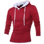 FGKKS New Arrival Brand Hoodie Sweatshirt Men Fashion Solid Color Sweatshirts Male Casual Hoodies Men Brand-Clothing Plus Size