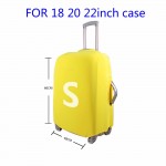 FORUDESIGNS Luggage Cover Cute Denim Cat Dog Prints Travel Accessories for 18-30inch Travel Case Suitcase Protective Dust Covers