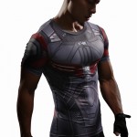 Falcon T Shirt Captain America Civil War Tee 3D Printed T-shirts Men Marvel Avengers 3 Compression Bodybuilding Crossfit tshirt