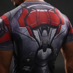 Falcon T Shirt Captain America Civil War Tee 3D Printed T-shirts Men Marvel Avengers 3 Compression Bodybuilding Crossfit tshirt