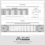 Famous Brand Men T Shirts Fashion 2016 Tops Tees Summer Short Sleeve T-shirt Anti-wrinkle Cotton Comfortable Loose AFS JEEP Car