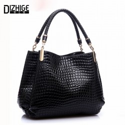 Famous Designer Brand Bags Women Leather Handbags 2016 Luxury Ladies Hand Bags Purse Fashion Shoulder Bags Bolsa Sac Crocodile