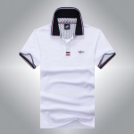 Famous tace shark man shirt camisa shirt masculina top quality pure color slim fit cotton t shirt man comfortable cool shark920