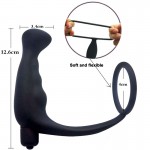 Fantasy Silicone Men Climax Prostate Massager Vibrator Cock Ring Delay Anal Plug Masturbator Adult Male Anal Sex Toys Butt Plugs