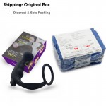 Fantasy Silicone Men Climax Prostate Massager Vibrator Cock Ring Delay Anal Plug Masturbator Adult Male Anal Sex Toys Butt Plugs