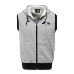 Fashion Causal Men Hoodies Pure Color Sleeveless Sweat Suit MenTracksuit With The Hoodies Spring Autumn Clothing Men