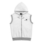 Fashion Causal Men Hoodies Pure Color Sleeveless Sweat Suit MenTracksuit With The Hoodies Spring Autumn Clothing Men