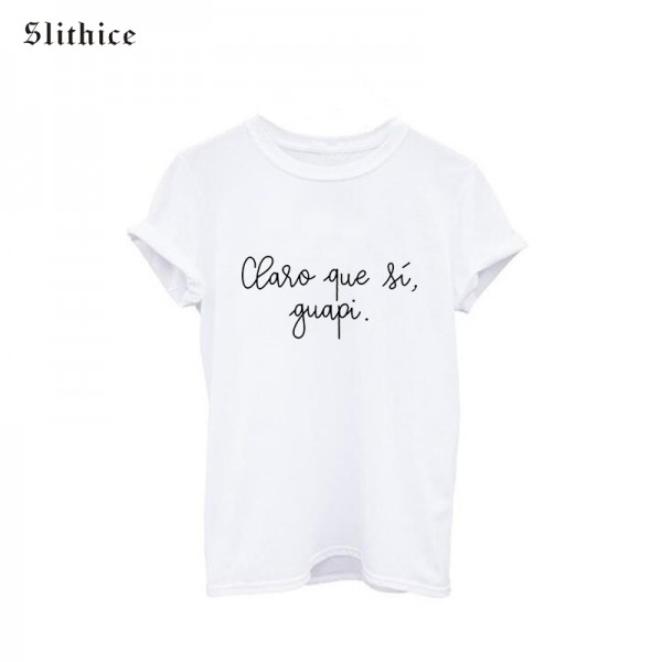 Fashion Design t shirt women Short Sleeve O-neck Hipster Street Letter Print White Casual Female T-shirts Tops Tees