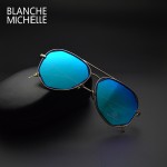 Fashion High Quality New Pilot Polarized Sunglasses Women Brand Designer 2016 Mirror Wrap Driving sun glasses UV400 original box