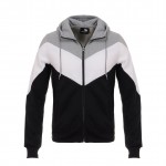 Fashion Men Casual Hoodies Sweatshirt Cotton O-neck Hombre Hip Hop Tracksuit 3 color Splicing Male Hoodies