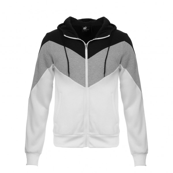 Fashion Men Casual Hoodies Sweatshirt Cotton O-neck Hombre Hip Hop Tracksuit 3 color Splicing Male Hoodies