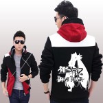 Fashion Mens Hoodies And Sweatshirts VOCALOID Hatsune Miku Hoodies Men Anime Cosplay Jacket Free Shipping