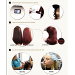 Fashion Natural Ombre Blonde Wig Synthetic Lace Front Wigs Glueless Heat Resistant Hair Long Silk Straight