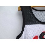 Fashion Novelty Letters Red lips print women's summer tank tops new cool holes fabric casual tanks for girls low price free ship