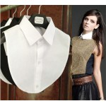 Fashion Shirt Style Women Clothes Accessories White Black False Collar Blouse Detachable Collars