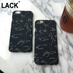 Fashion Stars Sky Case For iphone 6 Case For iphone 6S 6 Plus 5 5S Beautiful Constellation Cartoon Phone Cases Back Cover Capa