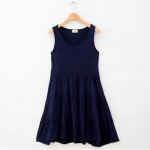 Fashion Summer Dress In The Long Paragraph Loose Casual Pure Color Modal Summer Dress Thin Paragraph Women Dress