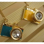Fashion Vintage Camera Necklace   Charms Jewelry For Women  TJ NE010