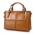 Fashion patchwork designer cattle split leather bags women handbag brand high quality ladies shoulder bags women bag WLHB974